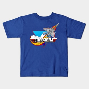 Starscream Retro Jet Kids T-Shirt